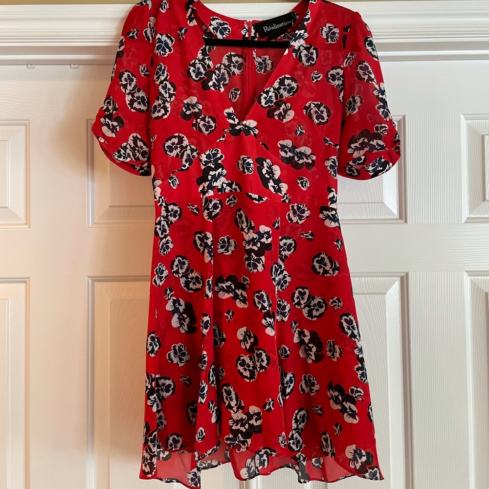 Realisation red dress